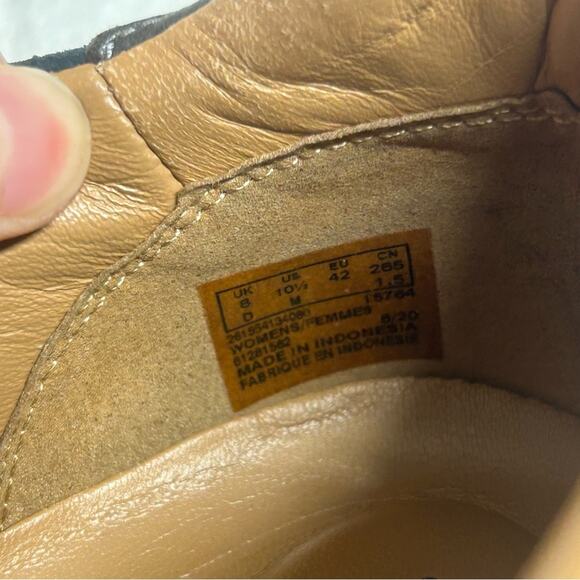 Clarks Unstructured Un Rio Run Sneakers Lace Up Shoe Burgundy Red Navy Blue 10.5 - Picture 5 of 8